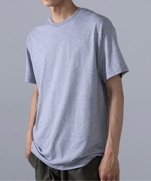 JERZEES(ジャージーズ)の「【JERZEES】5.4 oz. DRI-POWER 50/50 T-Shirt 半袖 無地 Tシャツ 29M-O VTS(Tシャツ/カットソー・レディース・アッシュ/ヘザーグレー/ブラック/ネイビー/ダークベージュ/サンドベージュ/ホワイト/ブラック系1・S/M/L/XL)」の5枚目の写真