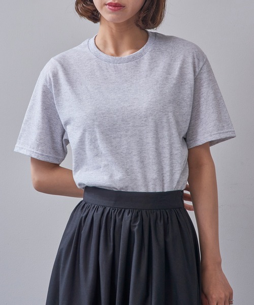 JERZEES(ジャージーズ)の「【JERZEES】5.4 oz. DRI-POWER 50/50 T-Shirt 半袖 無地 Tシャツ 29M-O VTS(Tシャツ/カットソー・レディース・アッシュ/ヘザーグレー/ブラック/ネイビー/ダークベージュ/サンドベージュ/ホワイト/ブラック系1・S/M/L/XL)」の11枚目の写真