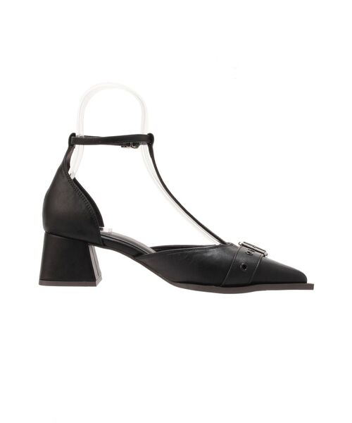 dazzlin（ダズリン）の「Tストラップベルトパンプス（パンプス・レディース・ボルドー/キャメル/ブラック・MEDIUM/LARGE）」の8枚目の写真