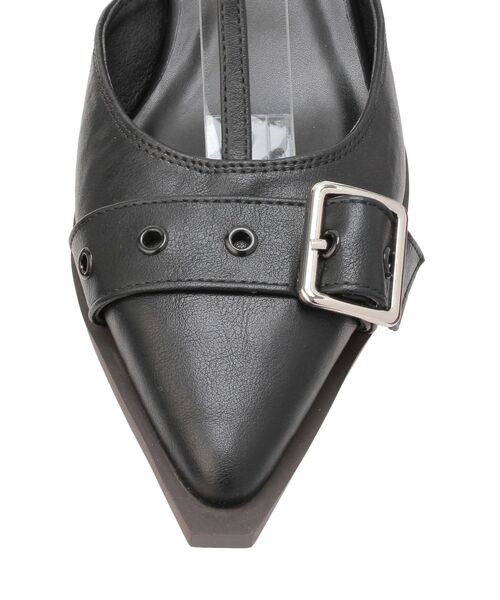 dazzlin（ダズリン）の「Tストラップベルトパンプス（パンプス・レディース・ボルドー/キャメル/ブラック・MEDIUM/LARGE）」の10枚目の写真