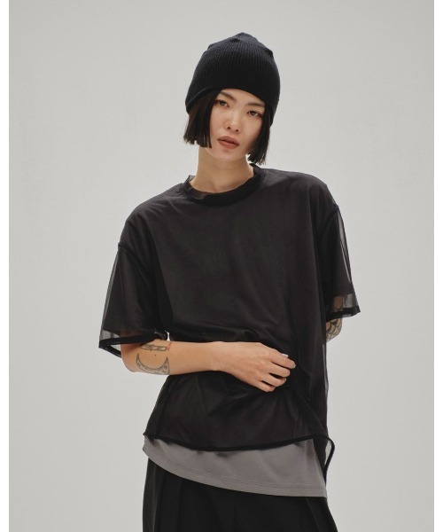 トップス Halfsleeve Sheer T-shirts TODAYFUL Halfsleeve Sheer T-shirts（カットソー/Tシャツ）｜TODAYFUL