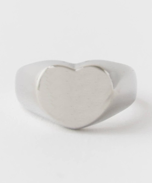 ROOPTOKYO（ループトウキョウ）の「Heart motif ring / ハートモチーフ リング 夏物 夏服（リング・レディース・ゴールド/シルバー・7）」の2枚目の写真