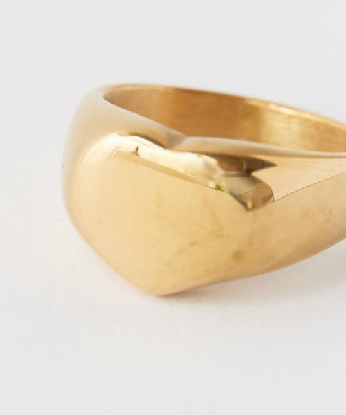 ROOPTOKYO（ループトウキョウ）の「Heart motif ring / ハートモチーフ リング 夏物 夏服（リング・レディース・ゴールド/シルバー・7）」の7枚目の写真