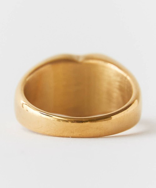 ROOPTOKYO（ループトウキョウ）の「Heart motif ring / ハートモチーフ リング 夏物 夏服（リング・レディース・ゴールド/シルバー・7）」の3枚目の写真