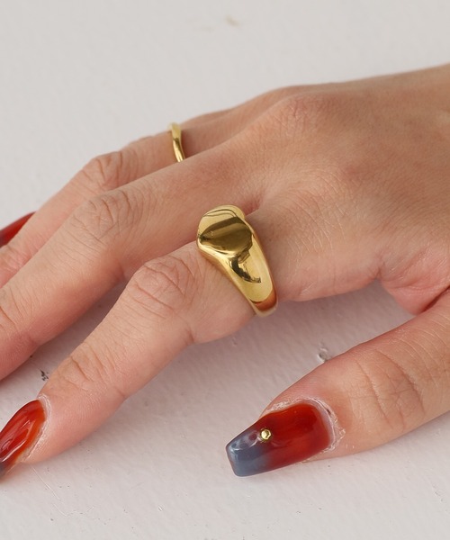 ROOPTOKYO（ループトウキョウ）の「Heart motif ring / ハートモチーフ リング 夏物 夏服（リング・レディース・ゴールド/シルバー・7）」の12枚目の写真