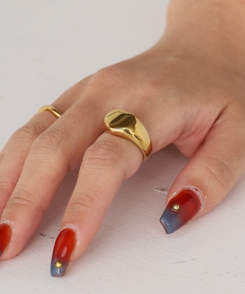 ROOPTOKYO（ループトウキョウ）の「Heart motif ring / ハートモチーフ リング 夏物 夏服（リング・レディース・ゴールド/シルバー・7）」の13枚目の写真