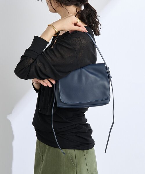 RIVE DROITE（リヴドロワ）の「【MONN.:.(モン)】HAND BAG（ショルダーバッグ・レディース・ブラウン/ネイビー・FREE）」の18枚目の写真