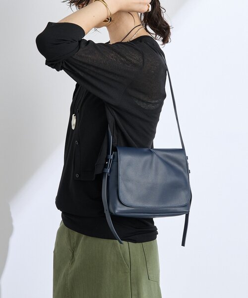 RIVE DROITE（リヴドロワ）の「【MONN.:.(モン)】HAND BAG（ショルダーバッグ・レディース・ブラウン/ネイビー・FREE）」の19枚目の写真