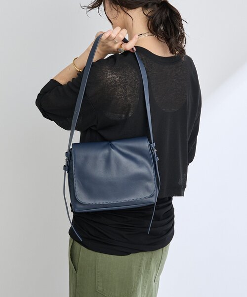 RIVE DROITE（リヴドロワ）の「【MONN.:.(モン)】HAND BAG（ショルダーバッグ・レディース・ブラウン/ネイビー・FREE）」の21枚目の写真