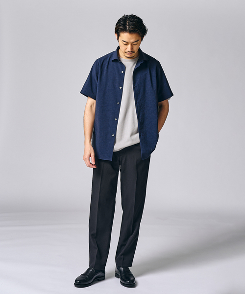 EDIFICE（エディフィス）の「ドライカルゼ  RT イージー パンツ（スラックス・メンズ・ネイビー/ブラック/ベージュ/ライトグレー・SMALL/MEDIUM/LARGE）」の5枚目の写真