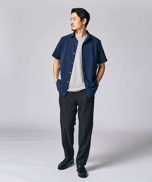 EDIFICE（エディフィス）の「ドライカルゼ  RT イージー パンツ（スラックス・メンズ・ネイビー/ブラック/ベージュ/ライトグレー・SMALL/MEDIUM/LARGE）」の6枚目の写真