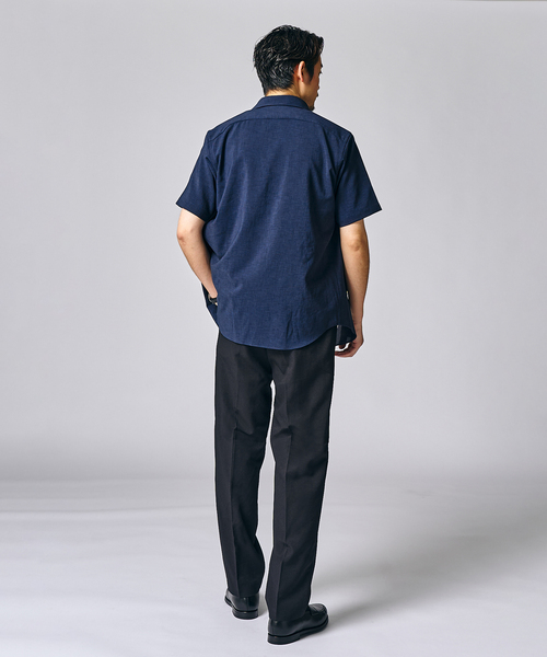 EDIFICE（エディフィス）の「ドライカルゼ  RT イージー パンツ（スラックス・メンズ・ネイビー/ブラック/ベージュ/ライトグレー・SMALL/MEDIUM/LARGE）」の8枚目の写真