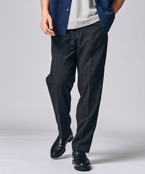 EDIFICE（エディフィス）の「ドライカルゼ  RT イージー パンツ（スラックス・メンズ・ネイビー/ブラック/ベージュ/ライトグレー・SMALL/MEDIUM/LARGE）」の10枚目の写真