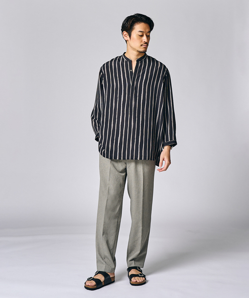 EDIFICE（エディフィス）の「ドライカルゼ  RT イージー パンツ（スラックス・メンズ・ネイビー/ブラック/ベージュ/ライトグレー・SMALL/MEDIUM/LARGE）」の14枚目の写真