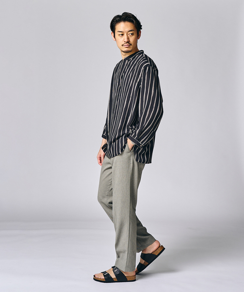 EDIFICE（エディフィス）の「ドライカルゼ  RT イージー パンツ（スラックス・メンズ・ネイビー/ブラック/ベージュ/ライトグレー・SMALL/MEDIUM/LARGE）」の16枚目の写真