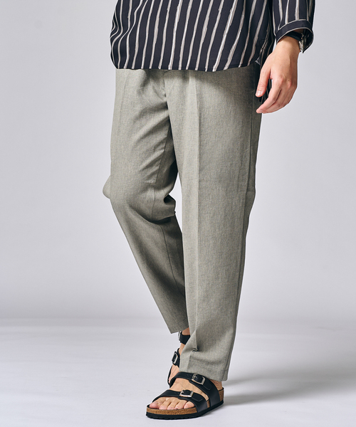 EDIFICE（エディフィス）の「ドライカルゼ  RT イージー パンツ（スラックス・メンズ・ネイビー/ブラック/ベージュ/ライトグレー・SMALL/MEDIUM/LARGE）」の18枚目の写真