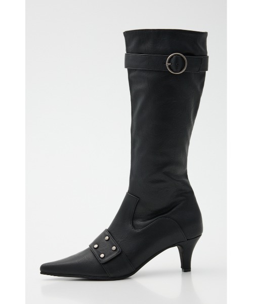 LAGUA GEM（ラグアジェム）の「FIT POINTED ブーツ（ブーツ・レディース・ブラック/ブラウン・SMALL/MEDIUM/LARGE）」の3枚目の写真