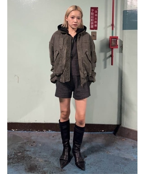 LAGUA GEM（ラグアジェム）の「FIT POINTED ブーツ（ブーツ・レディース・ブラック/ブラウン・SMALL/MEDIUM/LARGE）」の11枚目の写真