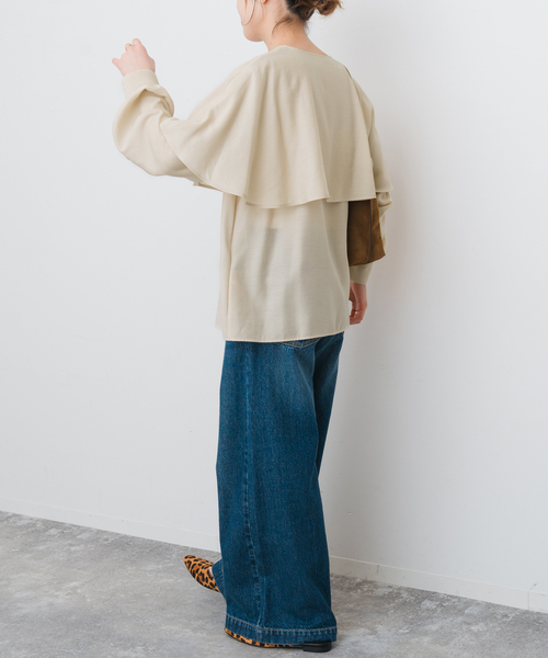 Spick & Span（スピックアンドスパン）の「ケープブラウス（シャツ 