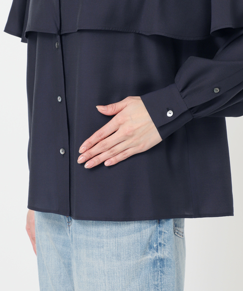 Spick & Span（スピックアンドスパン）の「ケープブラウス（シャツ 