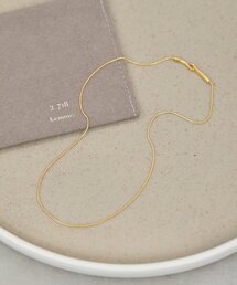 Lemme. | 【Lemme.×2.718】スネークチェーンネックレス(リング)