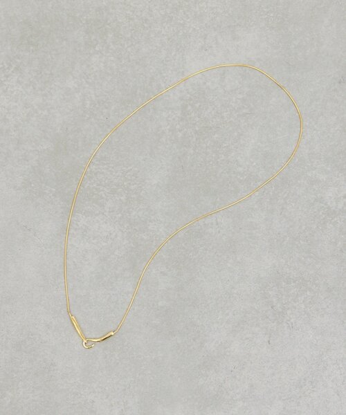 Lemme.(レム)の「【Lemme.×2.718】スネークチェーンネックレス(リング・レディース・シルバー系その他4/ゴールド系その他6・FREE)」の4枚目の写真