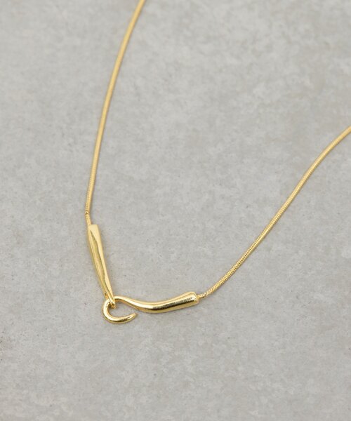 Lemme.(レム)の「【Lemme.×2.718】スネークチェーンネックレス(リング・レディース・シルバー系その他4/ゴールド系その他6・FREE)」の5枚目の写真