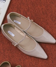 Doux archives | ストラップフラットパンプス(パンプス)