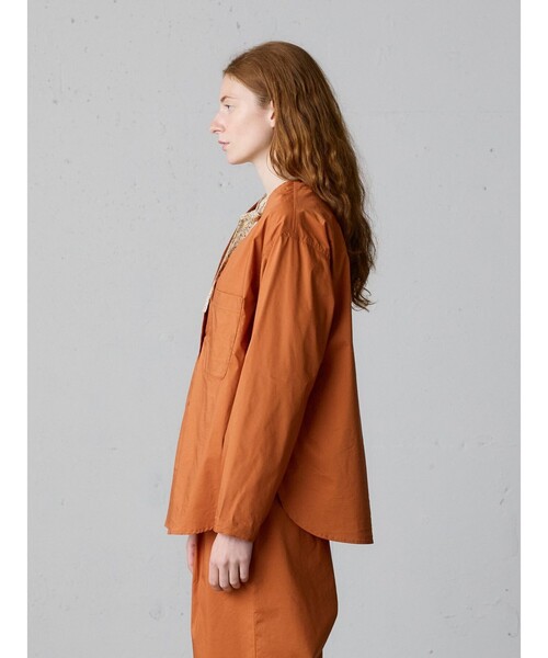 MidiUmi（ミディウミ）の「MidiUmi TWO&MOREカーディガンジャケット（ダウンジャケット/コート・レディース・ネイビー/オレンジ・FREE）」の7枚目の写真