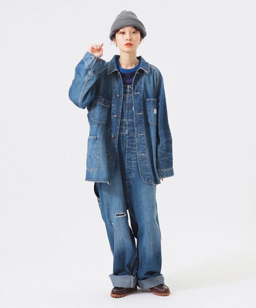 yuuuBEAMS BOY【別注】BIGMAC / フェイドカバーオール BEAMS BOY（ビームス ボーイ）【別注】BIGMAC / フェイド