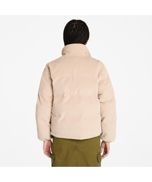 セール】ウォータープルーフ コーデュロイ パファー ジャケット