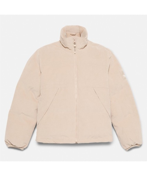 Timberland(ティンバーランド)の「ウォータープルーフ コーデュロイ パファー ジャケット レディース(ダウンジャケット/コート・レディース・ライトピンク・LARGE/MEDIUM/SMALL)」の6枚目の写真