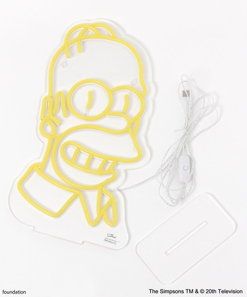 The Simpsons／BAYFLOW】LEDネオン（照明）｜The Simpsons（ザ