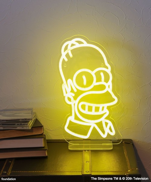The Simpsons／BAYFLOW】LEDネオン（照明）｜The Simpsons（ザ