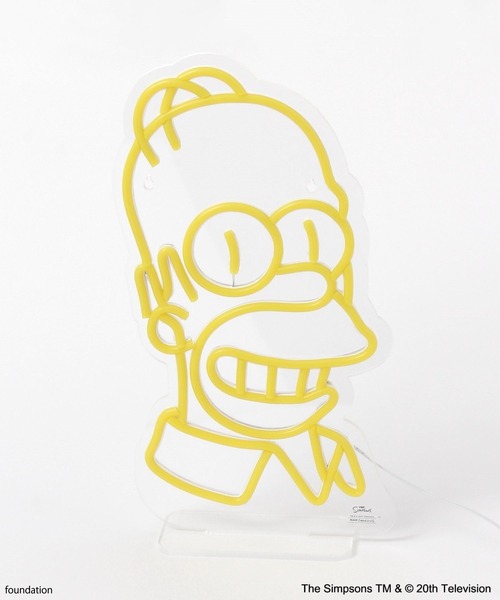 The Simpsons／BAYFLOW】LEDネオン（照明）｜The Simpsons（ザ