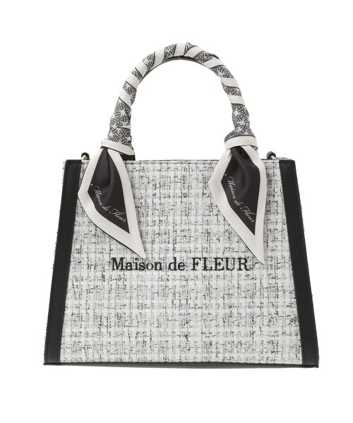 メゾン ド フルール Maison de FLEUR スカーフ付き2Wayバッグ メゾン ド フルール Maison de FLEUR スカーフ付き2Wayバッグ