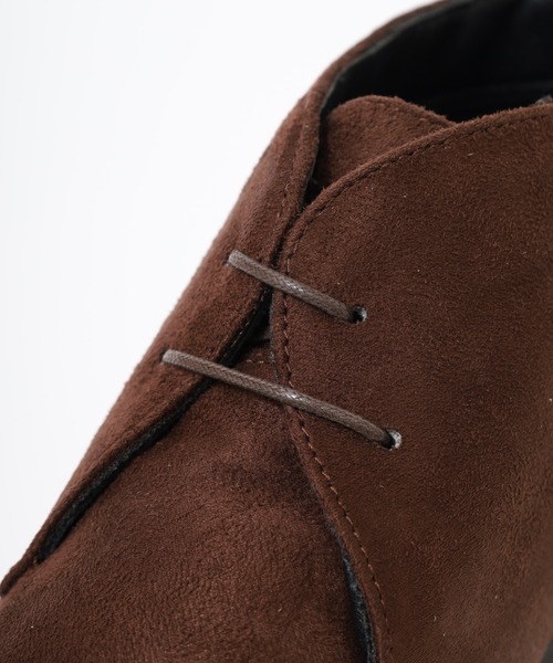 FUNALIVE（ファンアライブ）の「ND防滑・防水・ガラス繊維底　ビジカジチャッカブーツ（ブーツ・メンズ・ダークブラウン/ブラック系その他/ブラック・25.5/26/26.5/25/27）」の7枚目の写真