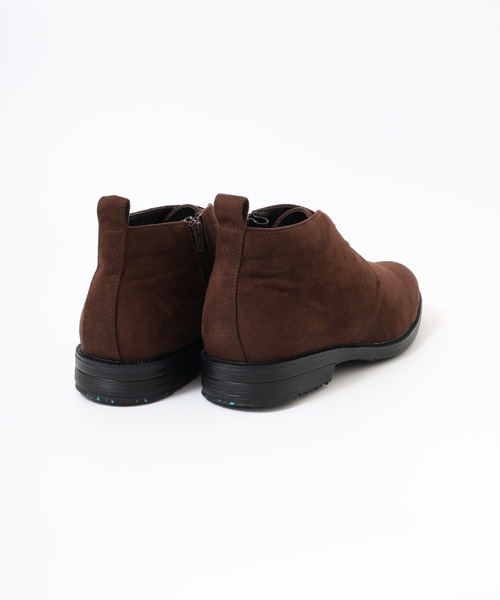 FUNALIVE（ファンアライブ）の「ND防滑・防水・ガラス繊維底　ビジカジチャッカブーツ（ブーツ・メンズ・ダークブラウン/ブラック系その他/ブラック・25.5/26/26.5/25/27）」の13枚目の写真