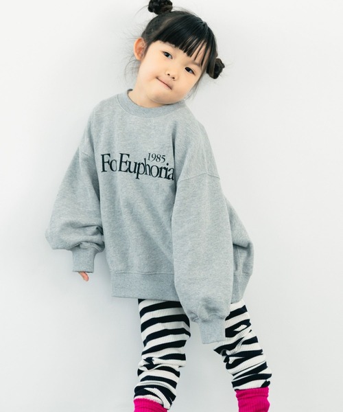 LOWRYS FARM(ローリーズファーム)の「ドルマンウラケプルオーバー 581206(スウェット・キッズ・グレー/ネイビー/グリーン/レッド/アイボリー/ピンク/ブラック/ブルー・110cm/120cm/130cm/140cm/150cm)」の16枚目の写真