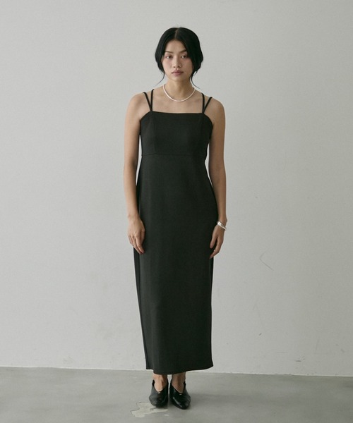 bajra ノースリーブ ロングワンピース ネイビー ノースリーブ ロングワンピース ブルーの通販 by まる's shop