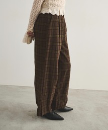 LOSCa | チェックワイドスラックス(スラックス)