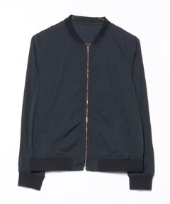 セール】【洗える】テンセルナイロンストレッチ MA-1 ブルゾン