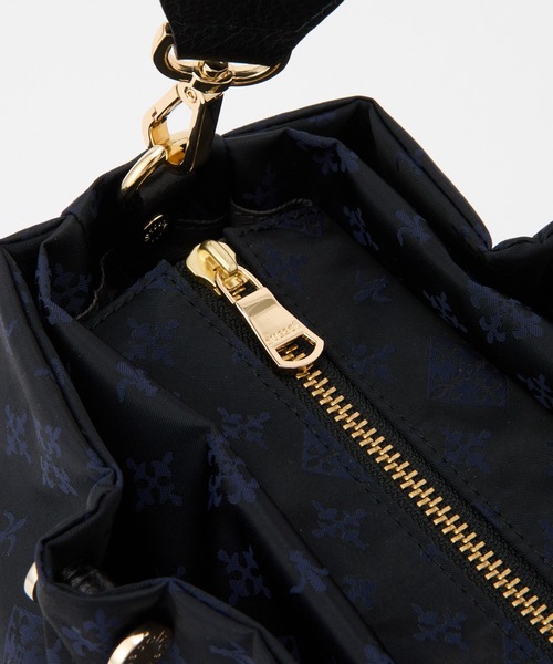 russet（ラシット）の「ナイロン三層2WAYトートバッグ（トートバッグ・レディース・ライトグレー/ブラック/ブラック×ブルー/キナリ・FREE）」の22枚目の写真