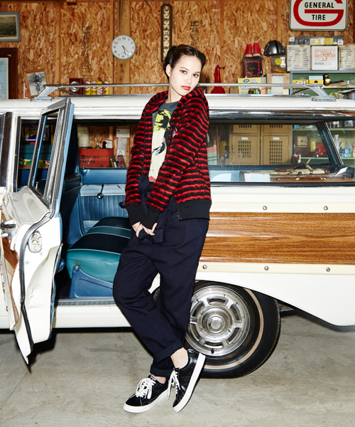 HYSTERIC GLAMOUR（ヒステリックグラマー）の「AUSTIN TEXASフェルト