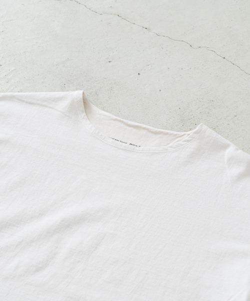 quadro（クオドロ）の「スーパーインレイ7分袖ボートネックプルオーバー（Tシャツ/カットソー・メンズ・グリーン/チャコール/グレー・LARGE/MEDIUM）」の7枚目の写真