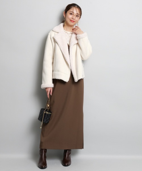 ジャスグリッティー　ワンピース ジャスグリッティー JUSGLITTY シャツワンピース（7分袖） （ピンク