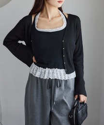 tシャツ ホルターネックレーストップス / ブラック レディース ワンショルダーホルターネックTシャツレディース、夏デザイン