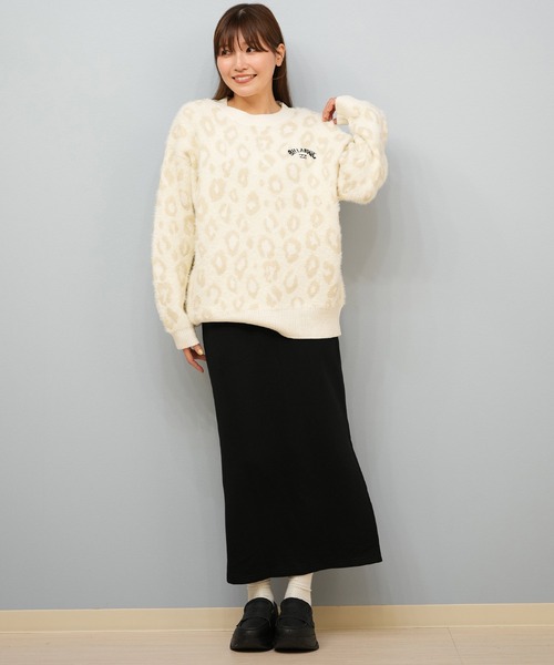 BILLABONG（ビラボン）の「【ムラサキスポーツ限定】BILLABONG/ビラボン スカート スウェット スリットデザイン BF014-U07（スカート・レディース・ブラック/マスタード・L/M）」の7枚目の写真