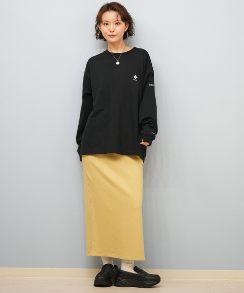 BILLABONG（ビラボン）の「【ムラサキスポーツ限定】BILLABONG/ビラボン スカート スウェット スリットデザイン BF014-U07（スカート・レディース・ブラック/マスタード・L/M）」の17枚目の写真