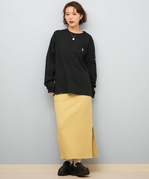 BILLABONG（ビラボン）の「【ムラサキスポーツ限定】BILLABONG/ビラボン スカート スウェット スリットデザイン BF014-U07（スカート・レディース・ブラック/マスタード・L/M）」の18枚目の写真